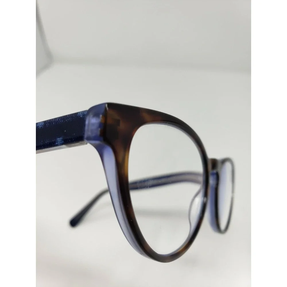 Jean Lafont Paris Virginia 5068 Cat Eye Turquoise Tortoise Eyeglasses France